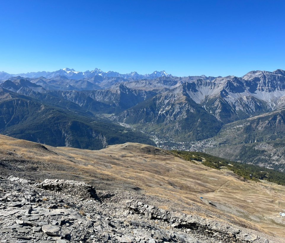 Vue du mont viso